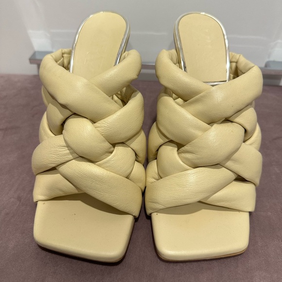 Women sandals Zara leather size 38 - Picture 2 of 6